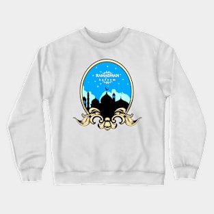 Background Ramadhan mubarak 2024 design Crewneck Sweatshirt